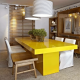 MDF AMARELO GEMA 